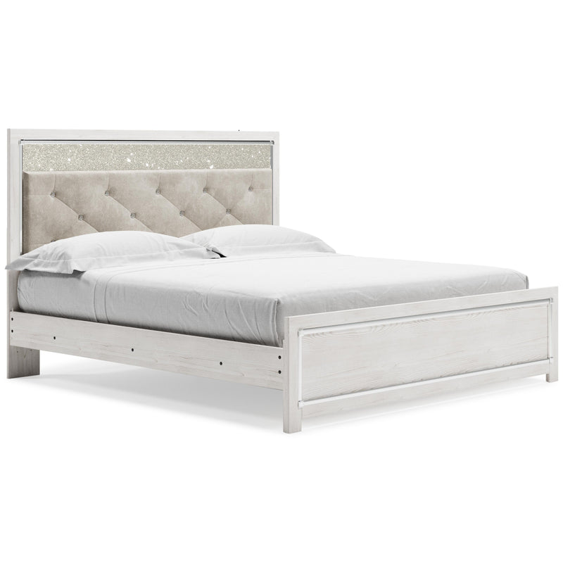 Juego de dormitorio con cama de panel Altyra