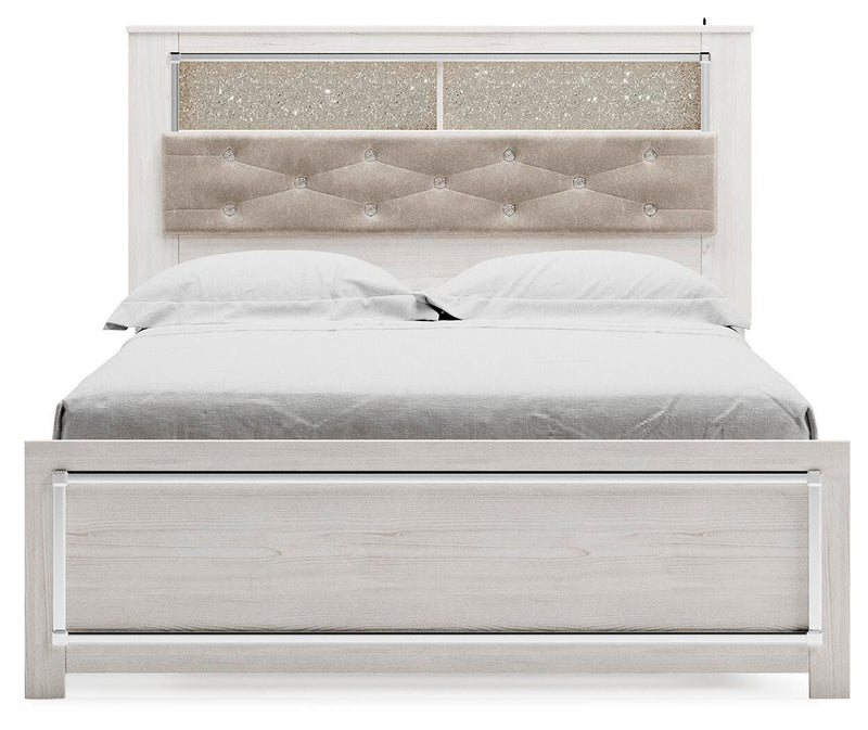 Altyra Panel Bookcase Bed