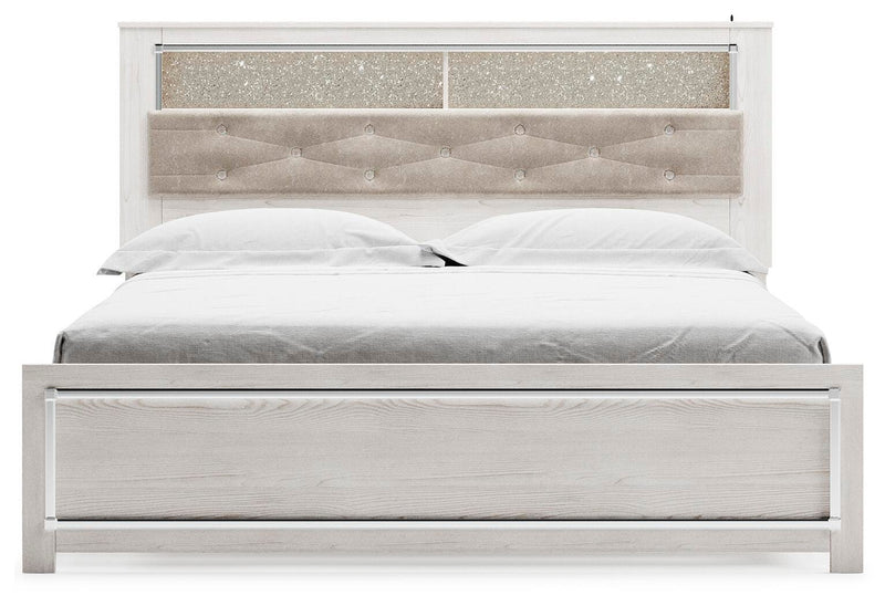 Altyra Panel Bookcase Bed