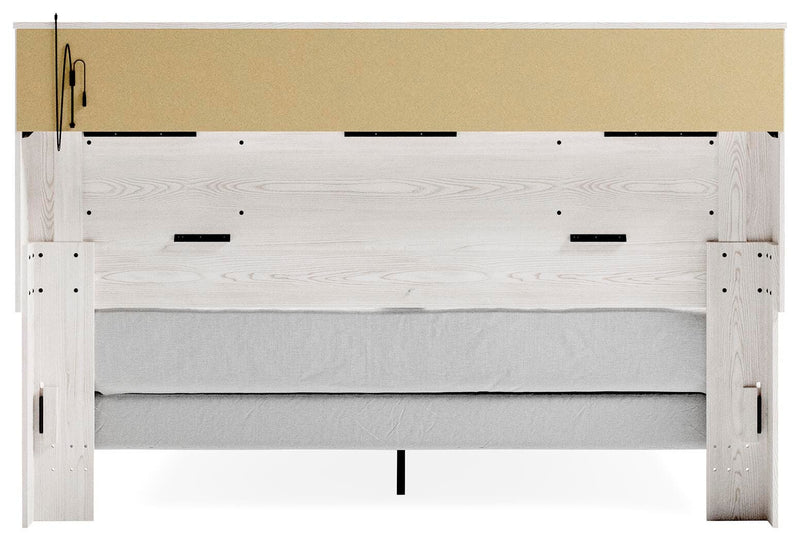 Altyra Panel Bookcase Bed