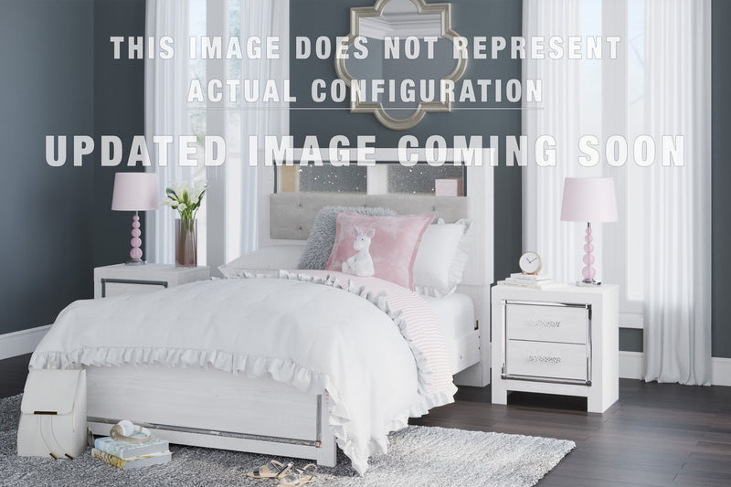 Altyra Panel Bookcase Bed Bedroom Set