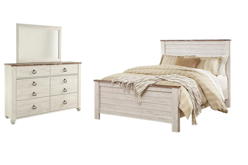 Willowton Panel Bed Bedroom Set