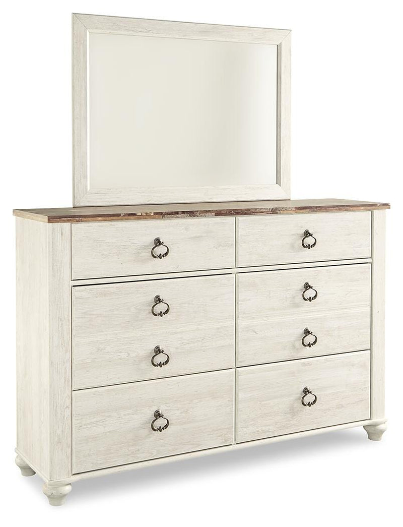 Willowton Panel Bed Bedroom Set