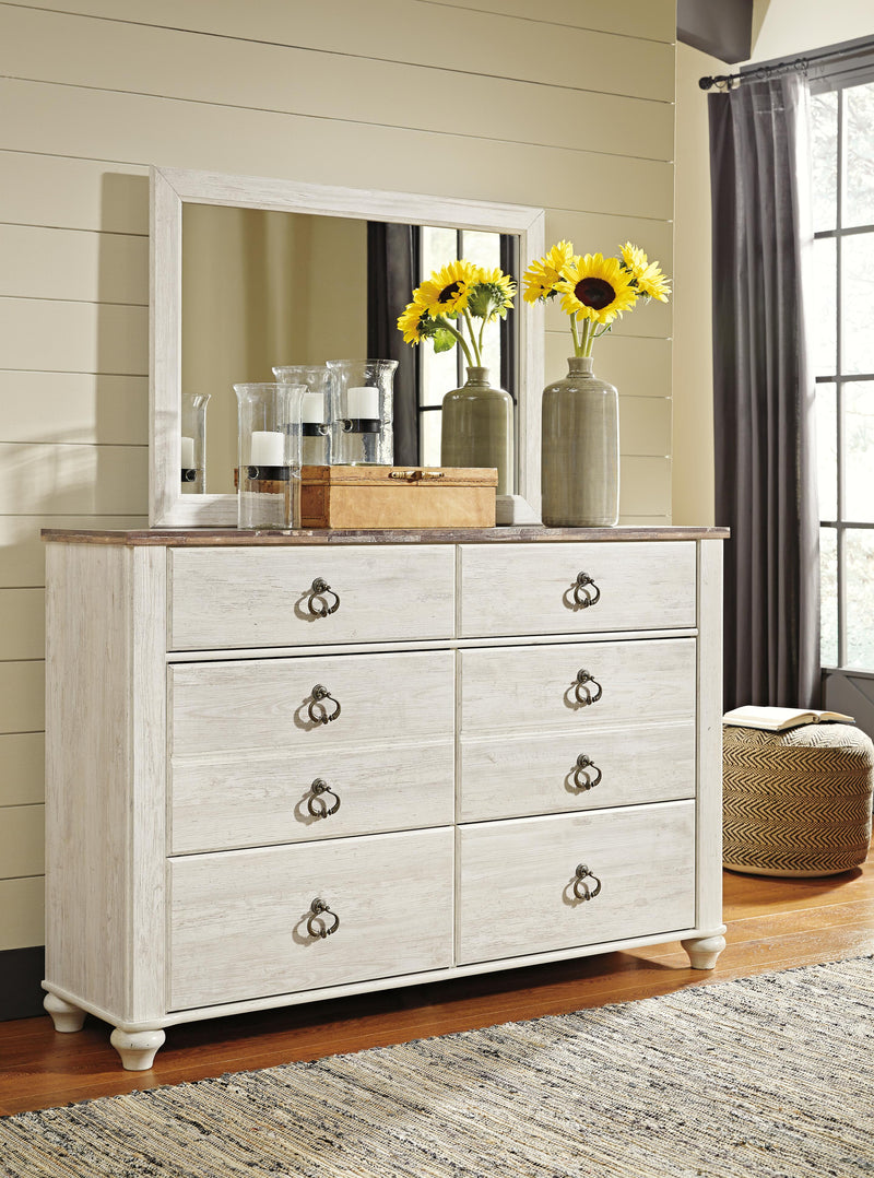 Willowton Panel Bed Bedroom Set