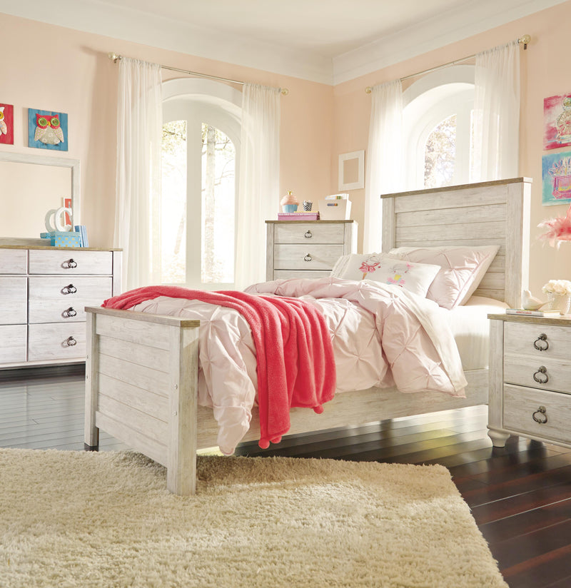 Willowton Panel Bed