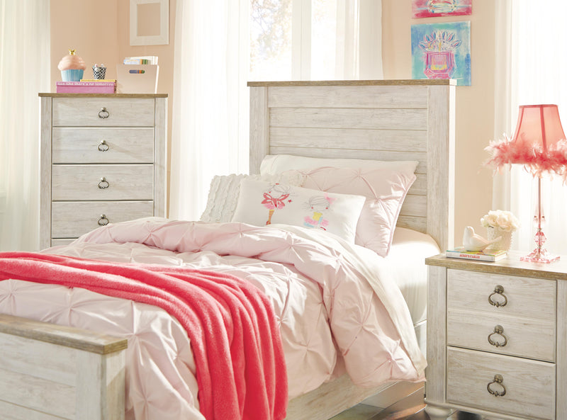 Willowton Panel Bed