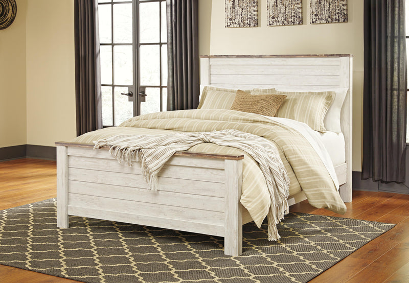 Willowton Panel Bed Bedroom Set