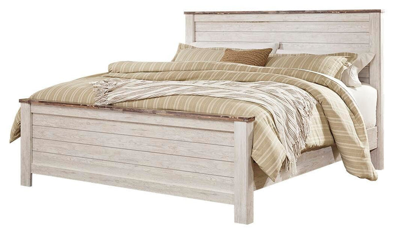 Willowton Panel Bed Bedroom Set