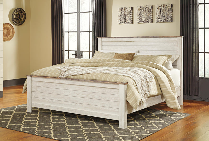 Willowton Panel Bed Bedroom Set