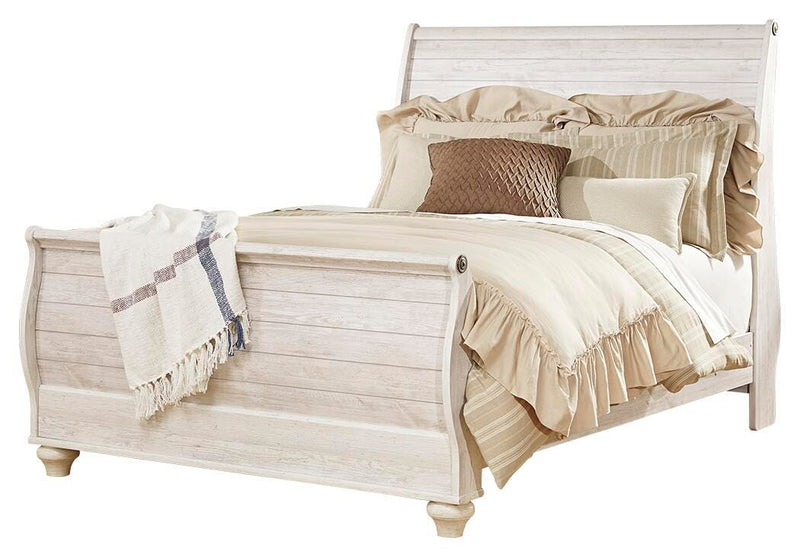 Juego de dormitorio con cama trineo Willowton