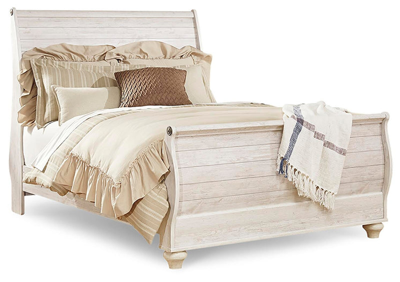 Willowton Sleigh Bed
