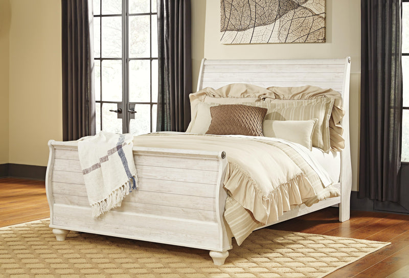 Juego de dormitorio con cama trineo Willowton