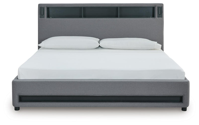 Cama tapizada Cayberry con audio inalámbrico