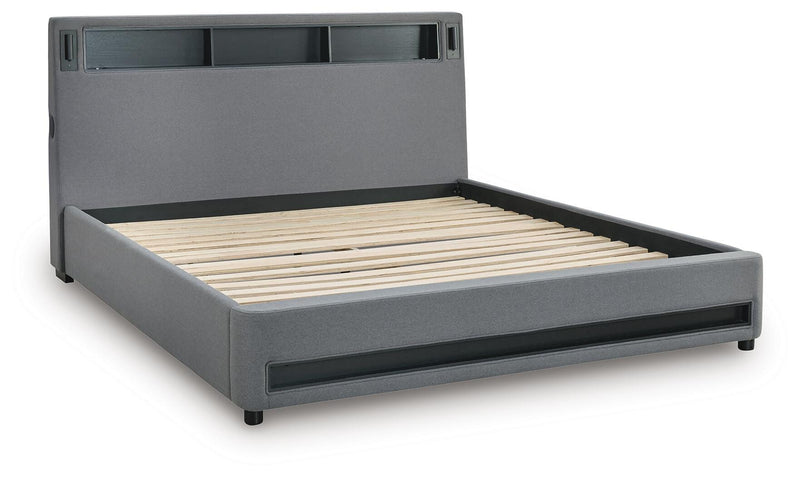 Cama tapizada Cayberry con audio inalámbrico