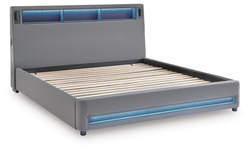 Cama tapizada Cayberry con audio inalámbrico