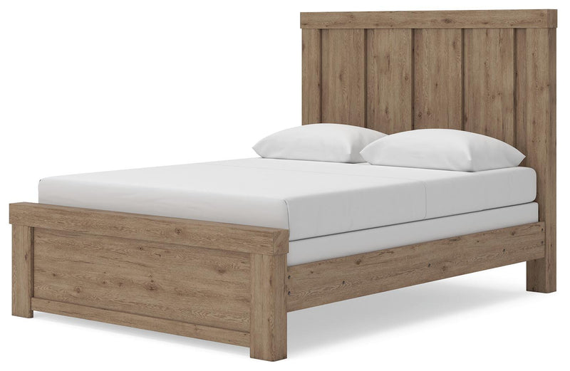 Cama con paneles Garistyn