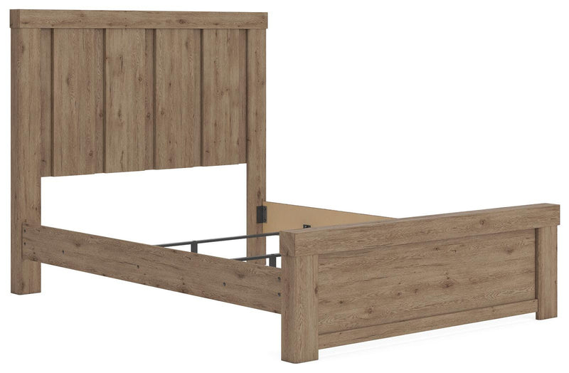 Cama con paneles Garistyn