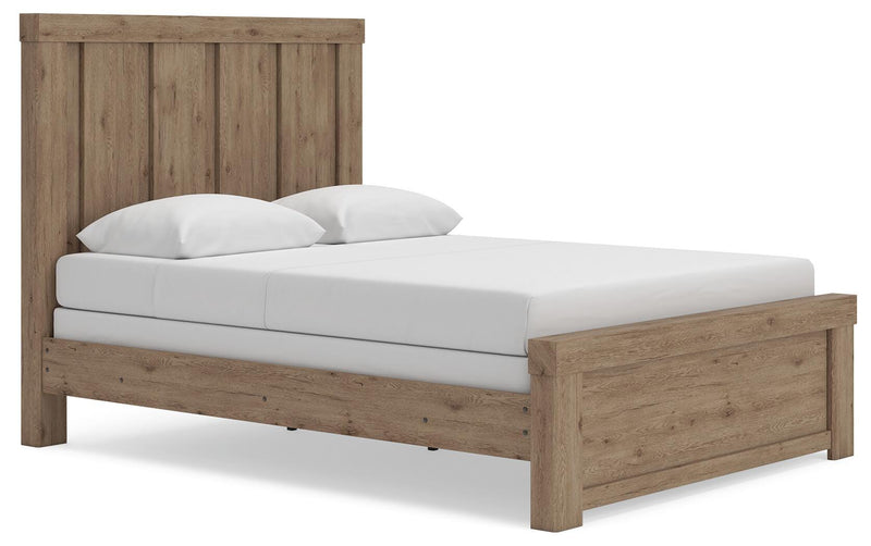 Cama con paneles Garistyn