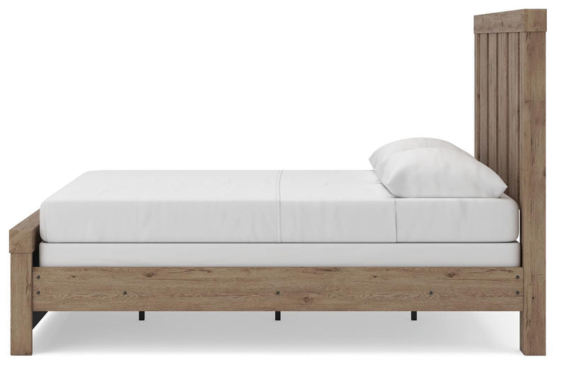 Cama con paneles Garistyn