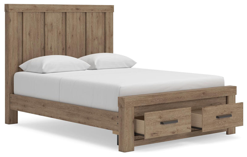 Garistyn Panel Storage Bed