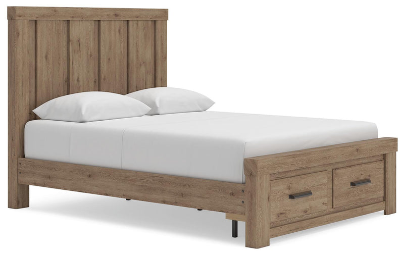 Garistyn Panel Storage Bed