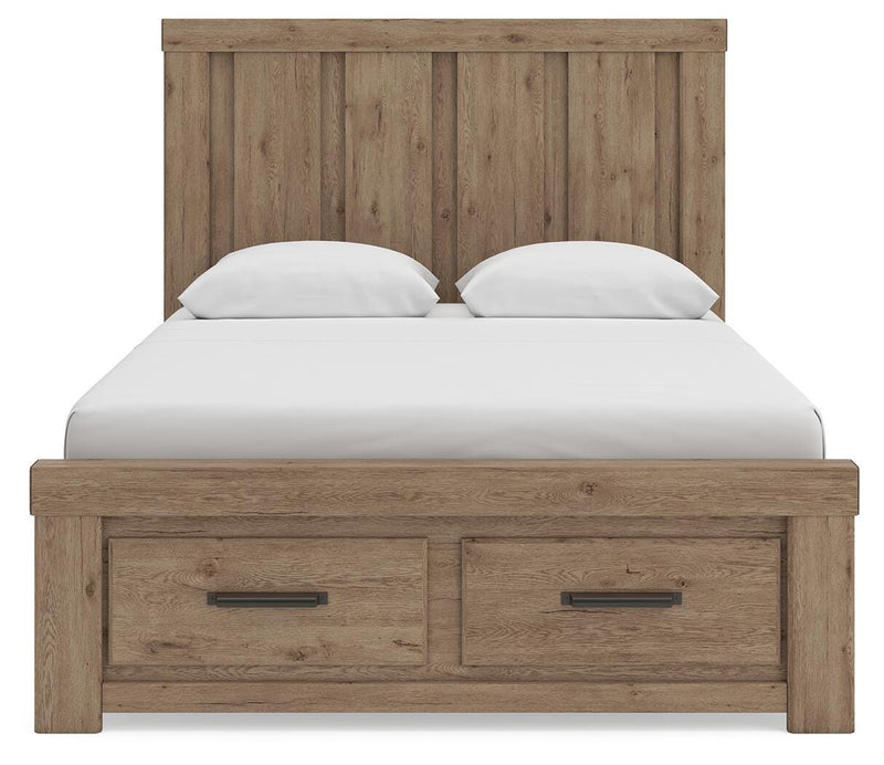 Garistyn Panel Storage Bed