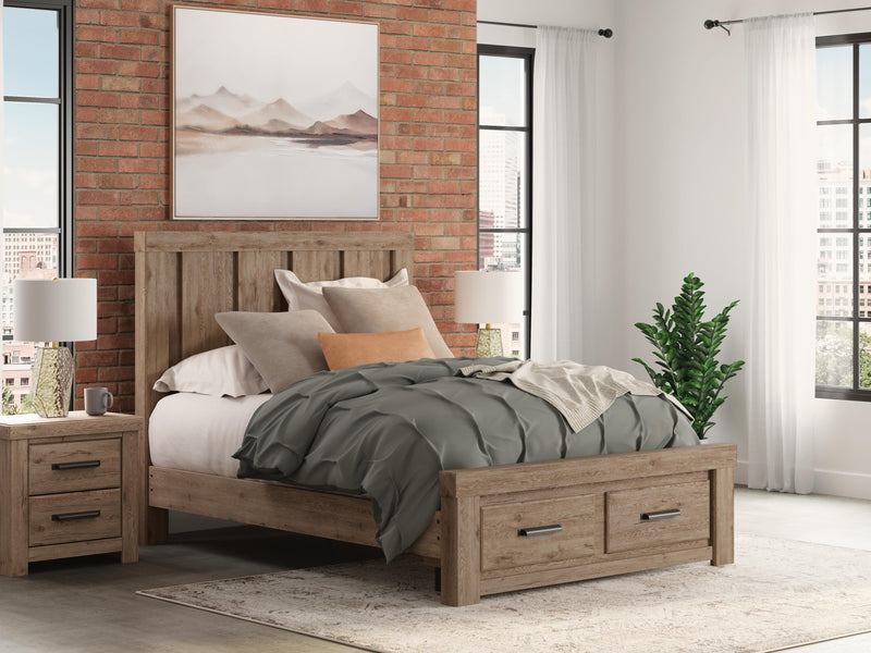Garistyn Panel Storage Bed