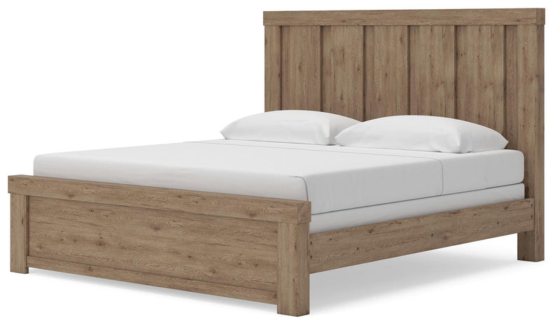 Cama con paneles Garistyn