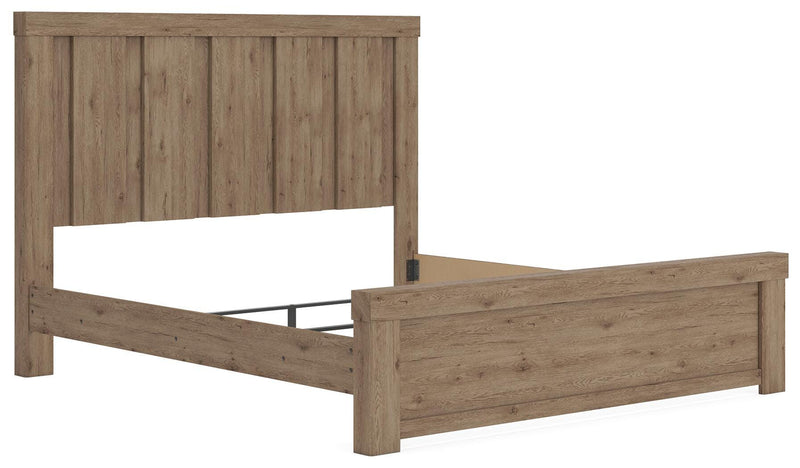Cama con paneles Garistyn