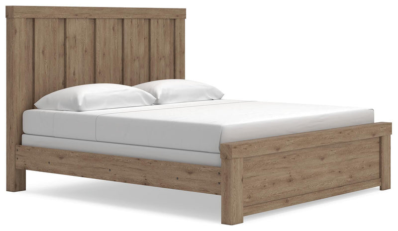 Cama con paneles Garistyn