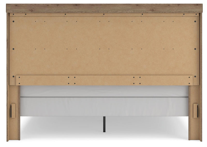 Cama con paneles Garistyn