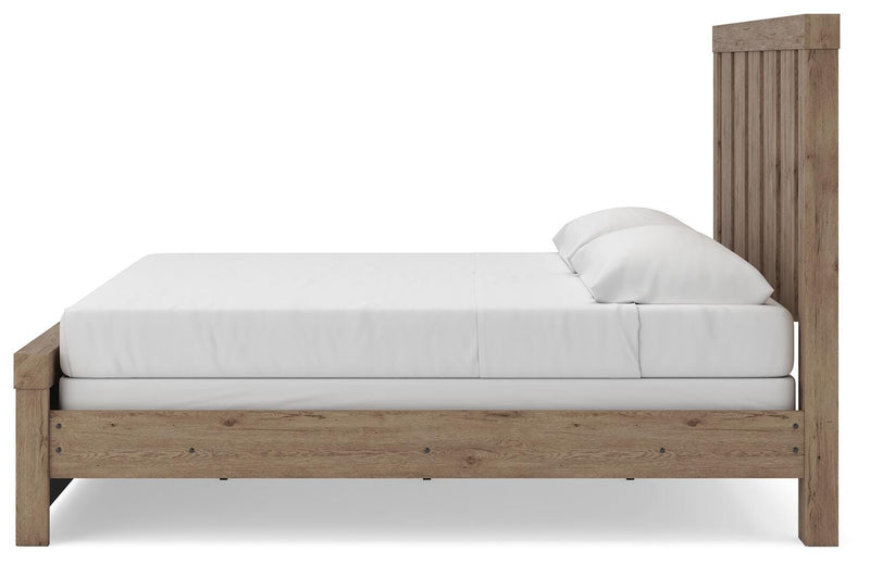 Cama con paneles Garistyn