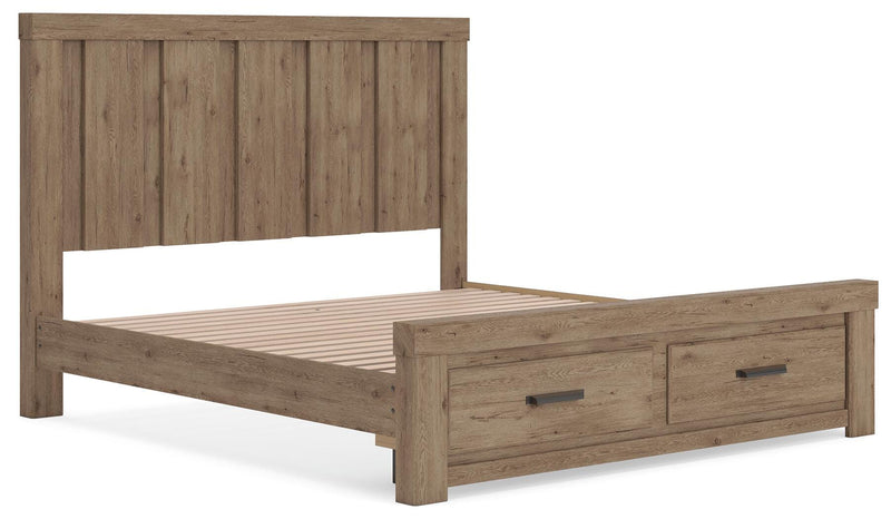 Garistyn Panel Storage Bed