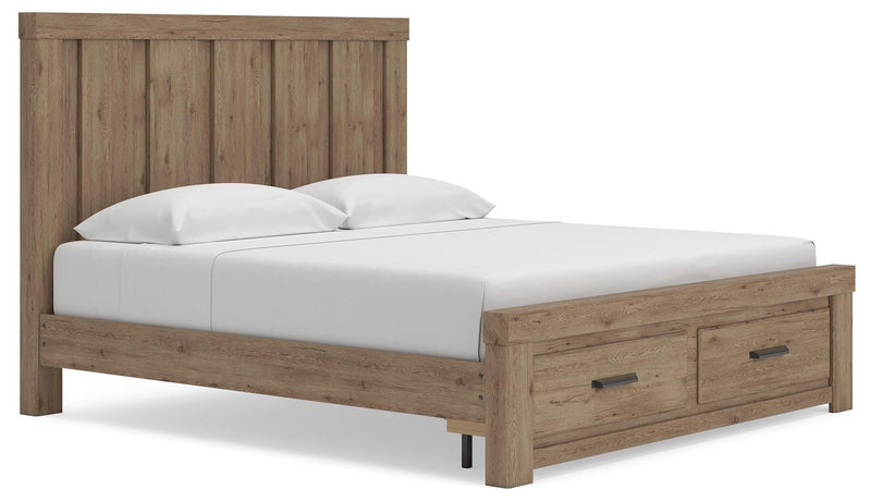 Garistyn Panel Storage Bed