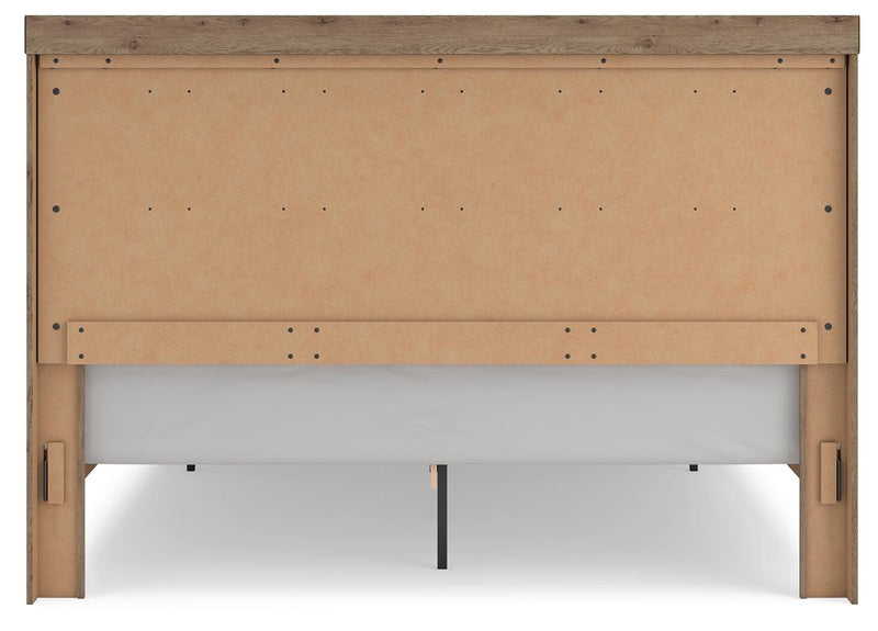 Garistyn Panel Storage Bed