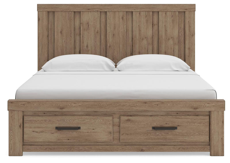 Garistyn Panel Storage Bed