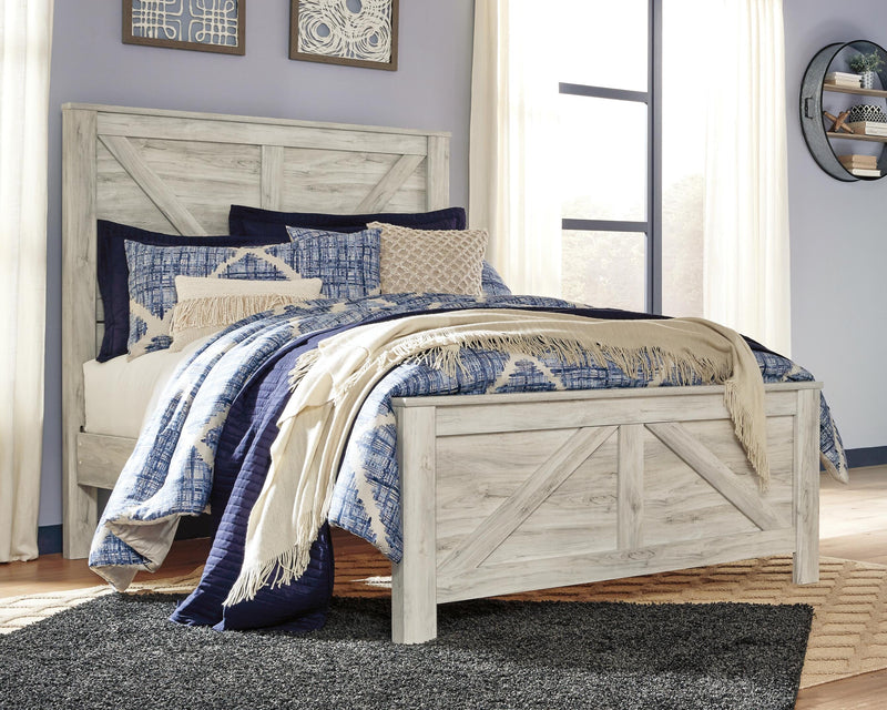 Cama Bellaby de Panel con Travesaño