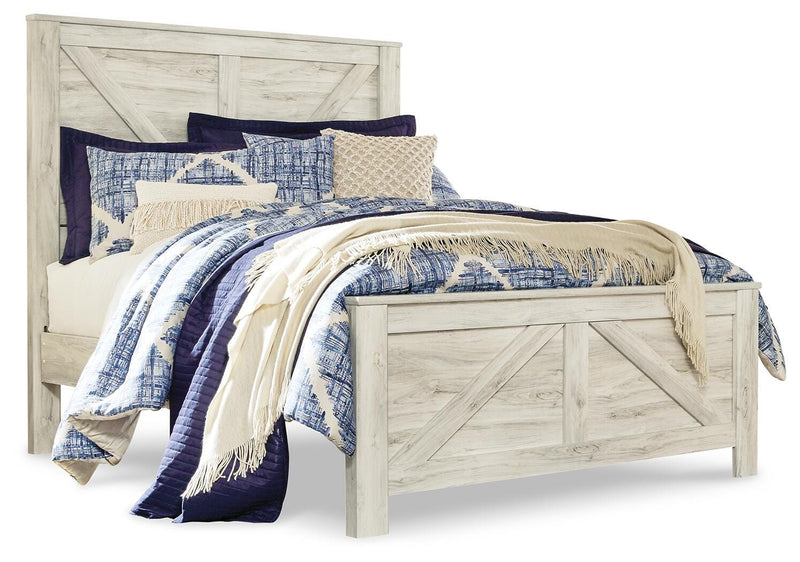 Cama Bellaby de Panel con Travesaño