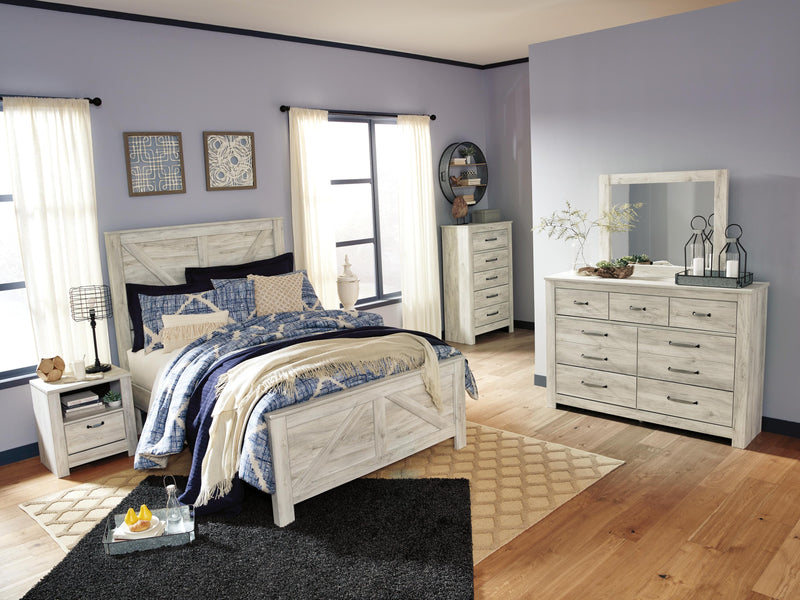 Cama Bellaby de Panel con Travesaño