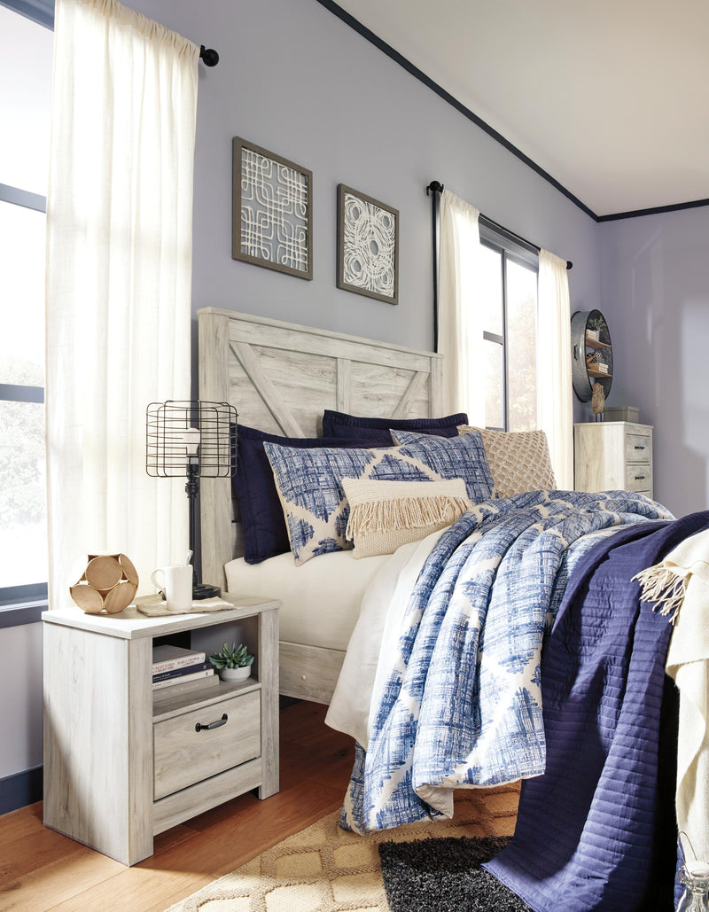 Cama Bellaby de Panel con Travesaño