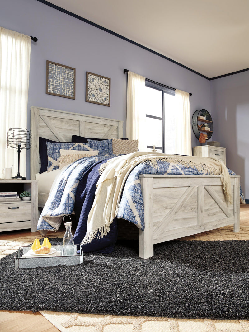 Cama Bellaby de Panel con Travesaño