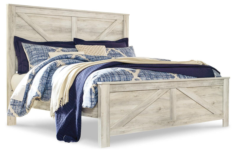 Cama Bellaby de Panel con Travesaño