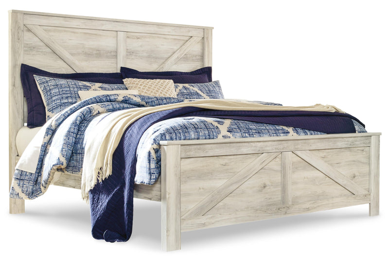 Juego de dormitorio con cama de paneles Bellaby Crossbuck