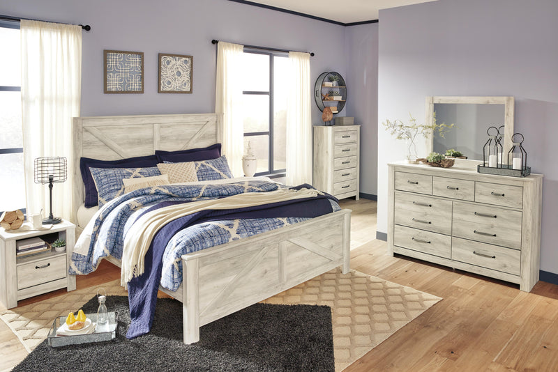 Cama Bellaby de Panel con Travesaño