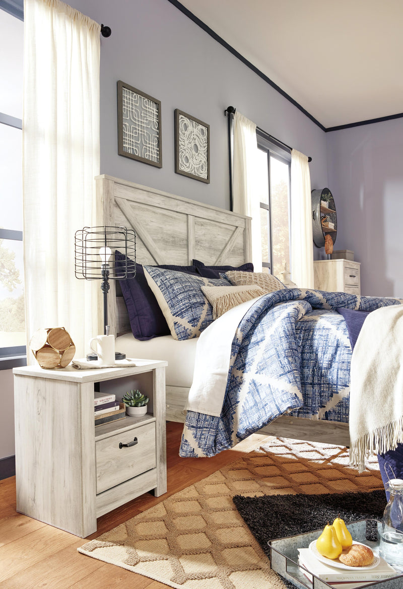 Cama Bellaby de Panel con Travesaño