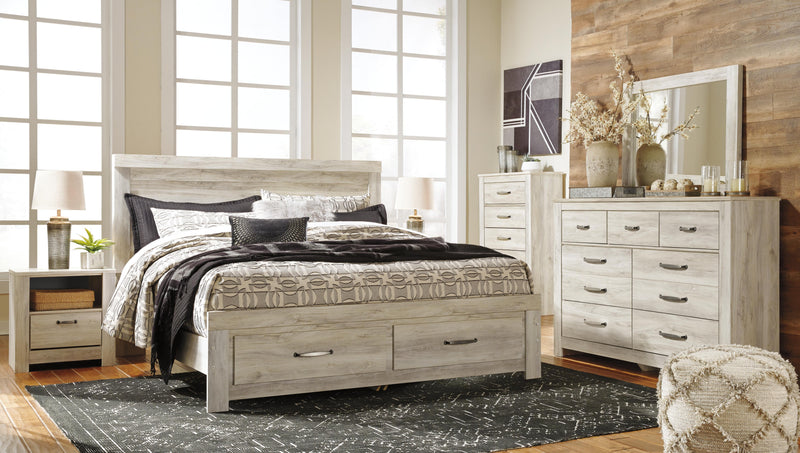 Cama de plataforma Bellaby con 2 cajones de almacenamiento