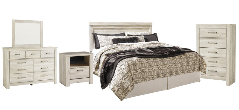 Bellaby Panel Headboard Bed Bedroom Set