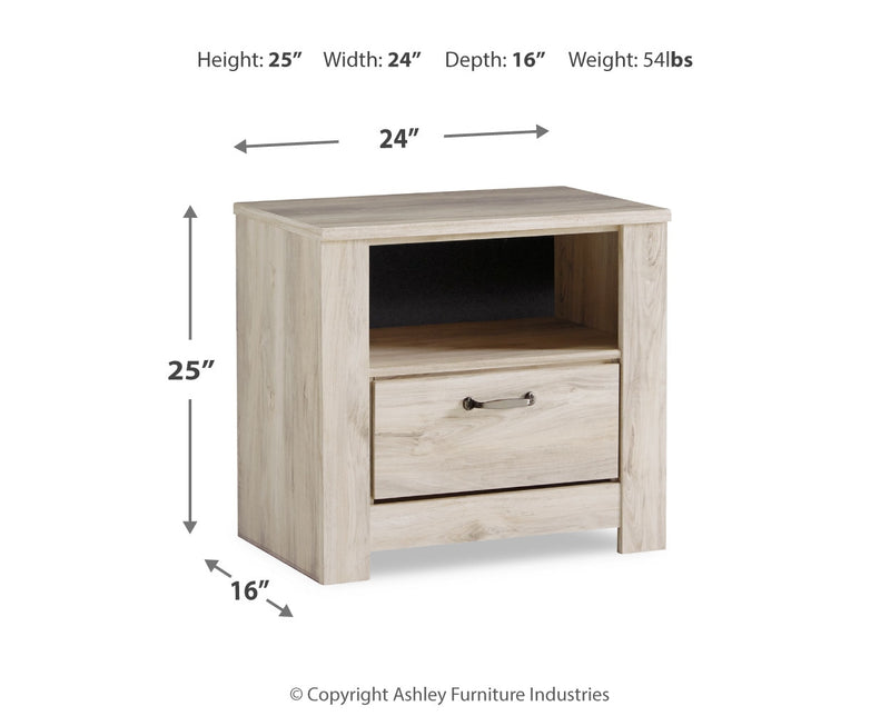 Bellaby, mesita de noche con un cajón