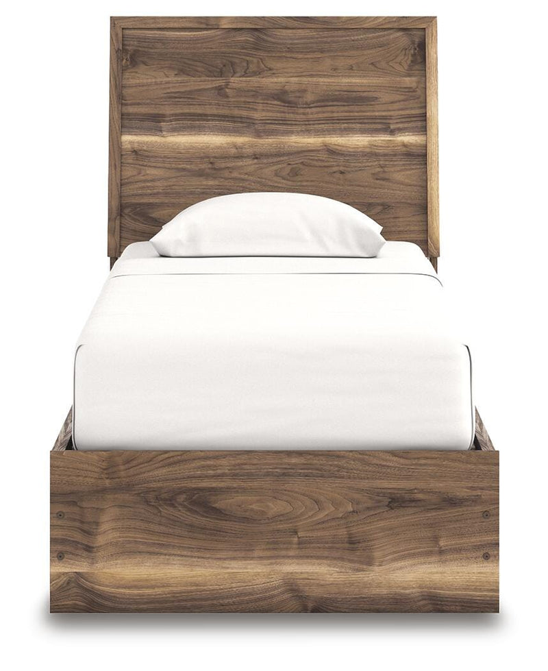 Cama con paneles y almacenaje Zadilyn