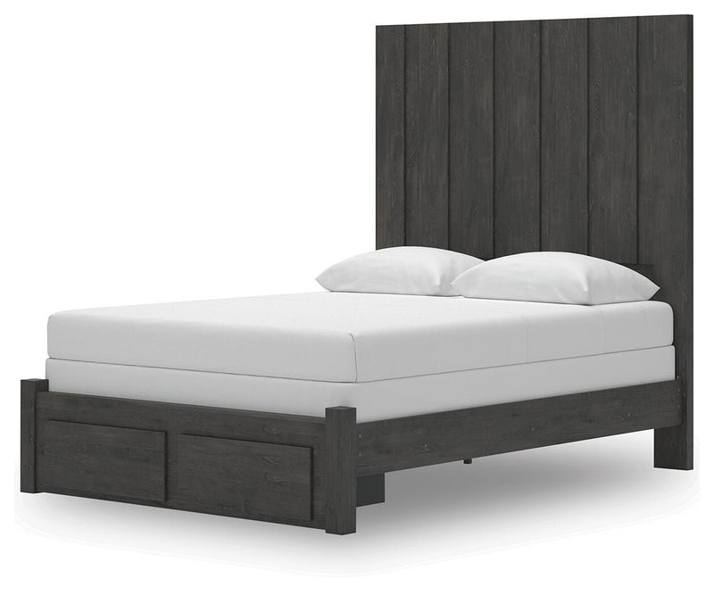 Cama con almacenaje en el cabecero Parlayon